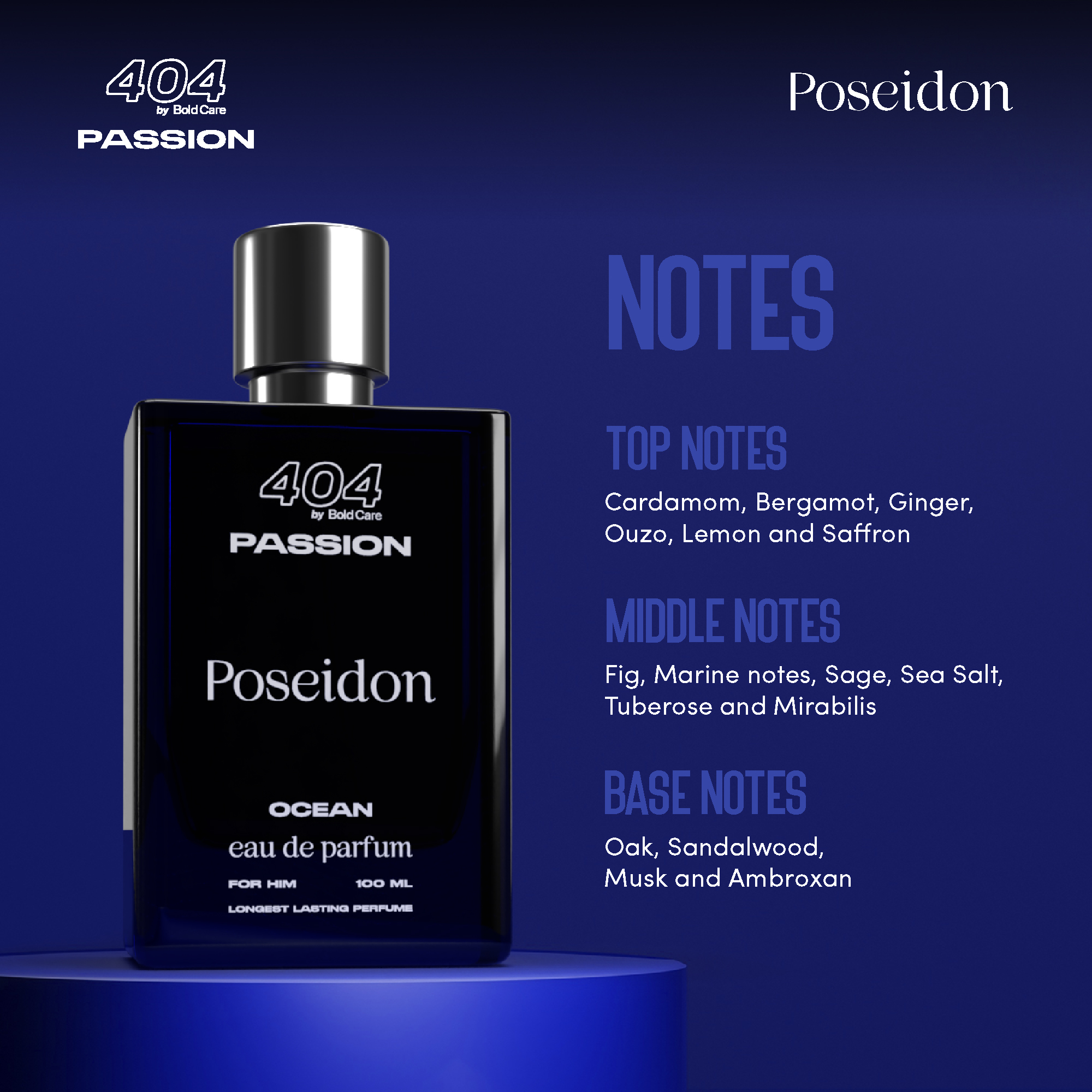 Poseidon eau 2025 de toilette